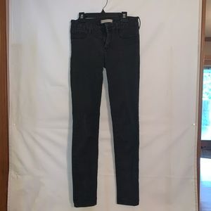 Pacsun edgy black skinny jeans